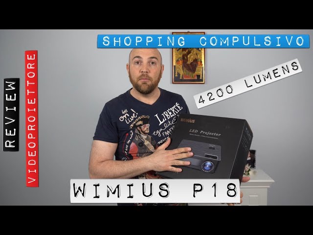 Proyector Wimius P18 1080p