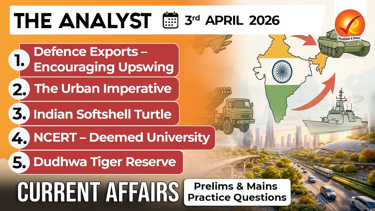 Current Affairs Today 3 APR 2026 I UPSC Daily Current Affairs I The ...