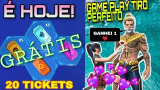 PEGUE HOJE! 20 TICKETS GRÁTIS. GAME PLAY TIRO PERFEITO