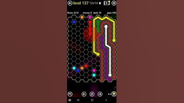 How To Solve Flow Free Hexes Extreme Hextangle Pack Level 137 Walk Through Solution Walkthrough