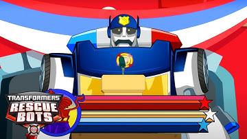 Chase gives a speech! | Transformers: Rescue Bots | Cartoons for Kids | Transformers Junior