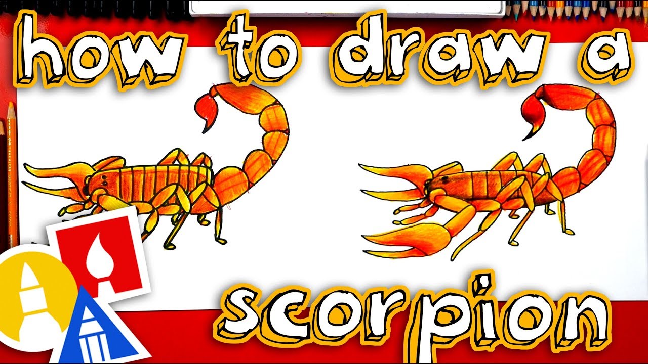 Scorpion Coloring Page | Easy Drawing Guides