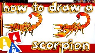 How To Draw A Scorpion