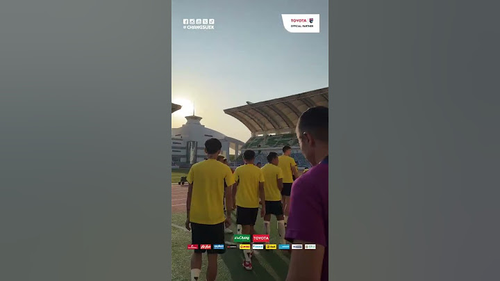 👊🏻🇹🇭 พวกเราออกไปอบอุ่นร่างกายพร้อมเสียงต้อนรับที่ตะโกนว่า “ไทยแลนด์”