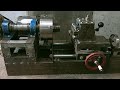 Cross Table Turn into  Homemade Lathe Machine.