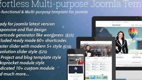 Effortless - Multi-purpose Joomla Template