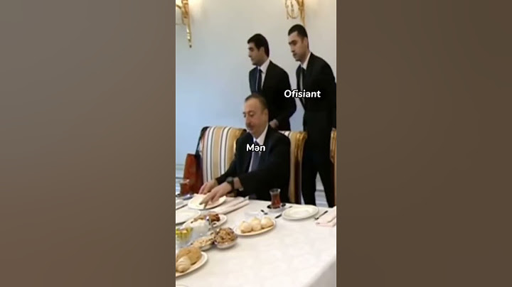 Toyda ofisianta “çayvoy” verməmək üçün etdiyim bəhanə 😁