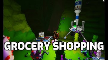 Astroneer Fall Update Gameplay - Grocery Shopping and Base Building