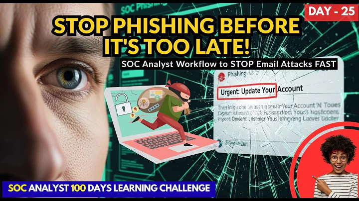 Day 25 | How SOC Analysts Investigate Phishing | Phishing Analysis | Phishing Response Playbook