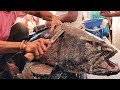 20 Kg Giant Hamour Fish Cutting & Chopping In Bangladesh Fish Market