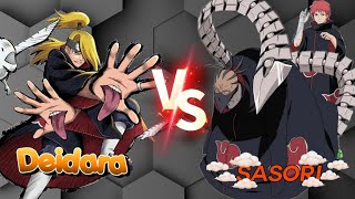 Deidara vs Sasori The Final Match And Win  | Naruto shippuden Full Fight  |