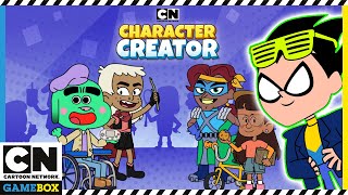 Teen Titans Go Gameplay | Character Creator – Check out our Newest Game! | Cartoon Network GameBox screenshot 5