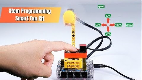 Kidsbits | KD3023 Stem Programming Smart Fan Kit #kidsbits #stem #scratch #arduino