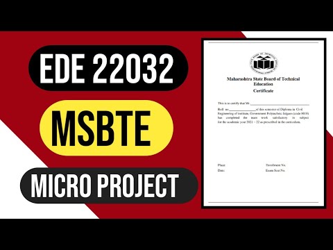 ede assignment msbte pdf