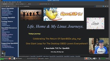 OpenBSD71 Simple Curses Interface 