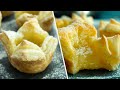 Lime Puff Pastry Cups