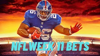 NFL Week 11 Bets (Full Card) NFL Week 11 Bets (Full Card)