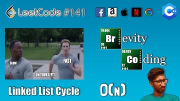 [C++] LeetCode 141- Linked List Cycle in O(N) Time Complexity using Two Pointers