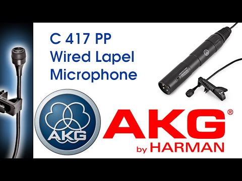 AKG C417 PP Wired Lapel Microphone Review