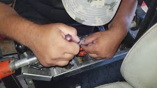 How to repair a throttle trigger on a weedeater