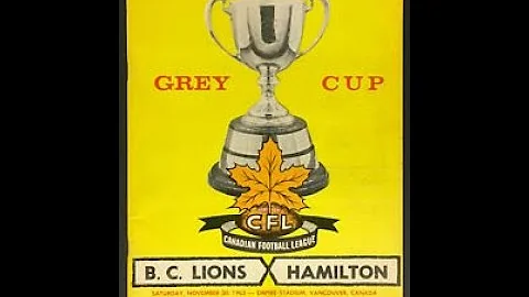 Angelo Mosca in the 1963 Grey Cup: Birth of a Heel
