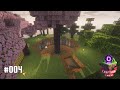 Ich baue eine KRASSE Cherry Blossom UNDERGROUND BASE in Minecraft | Minecraft Crafting Crew #004