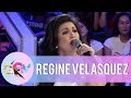 GGV: Regine Velasquez sings a few lines from her iconic songs