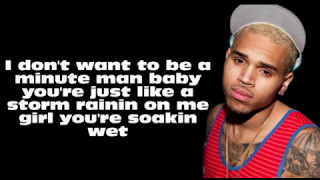 Chris Brown ft. Ludacris - Wet The Bed (Lyrics On Screen) chords