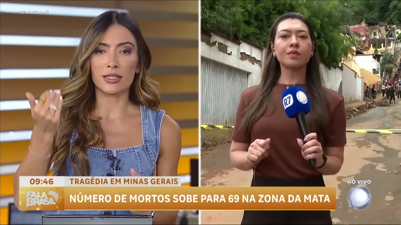Sobe para 69 o número de mortos após chuvas na Zona da Mata mineira