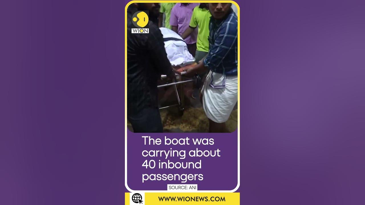 Boat overturns in India’s Kerala state| WION Shorts