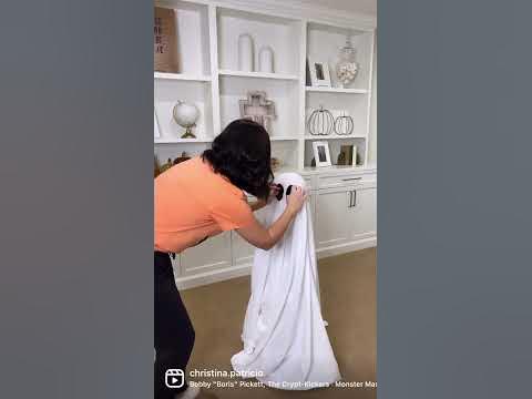 DIY Halloween Ghosts - YouTube