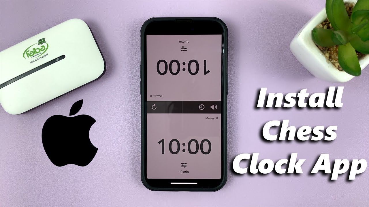How To Install Chess Clock Timer On iPhone
