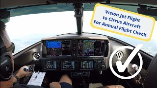 SF-50 Vision Jet Flight to Cirrus Aircraft in Knoxville