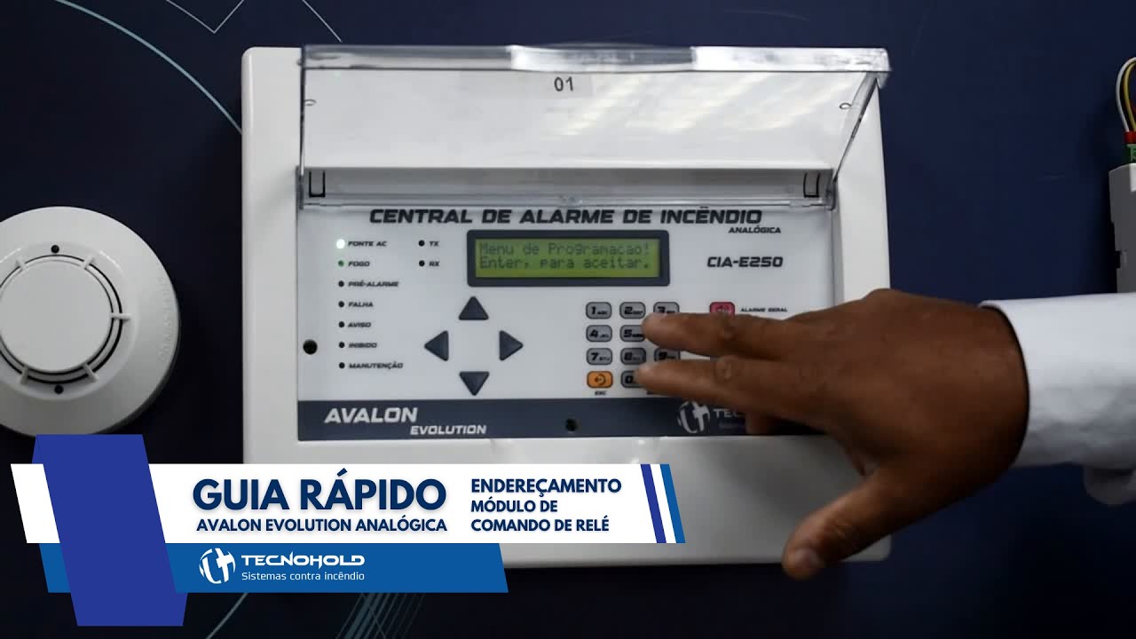 Endereçamento do MRE Módulo de Comando de Relé - Avalon Evolution Analógica