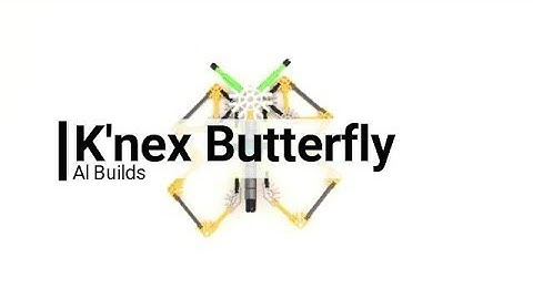 K’nex - How to build a Butterfly | Al Builds