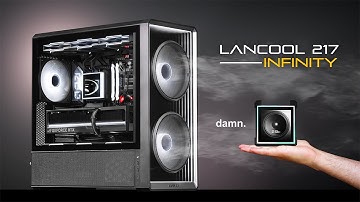 This Futuristic Airflow PC Case is Unique... | Lian Li Lancool 217 Infinity PC Build