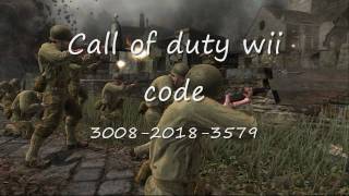 Cod5 Wii Code