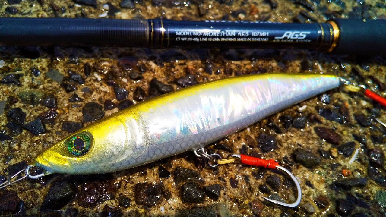 簡単ダイビングペンシルの作り方／100均木材でお手軽ルアーメイキング