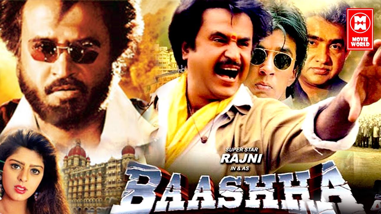       BAASHA Full Movie   South Indian Superhit Action Movie  Rajinikanth