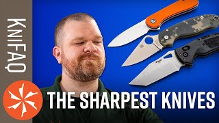 KnifeCenter FAQ #66: Sharpest Knives You Can Buy? + Best Steel to Start With + More on Blade Shapes