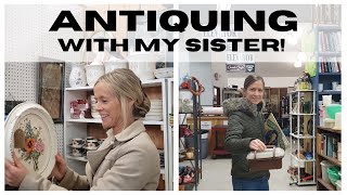 Antique Mall Haul ~ Antique with us ~ Holmes County Antique Malls ~ Antique Mall Finds