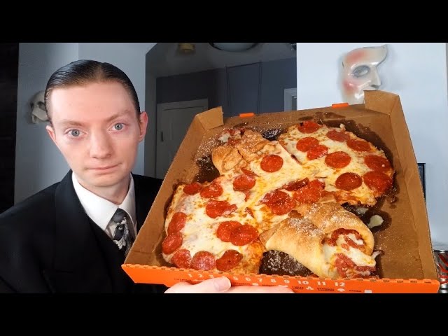 Little Caesars NEW Batman Calzony Review! - YouTube