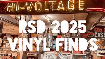 Record Store Day 2025 Vinyl Finds #vinylcommunity #rsd #recordstoreday #hivoltagetacoma