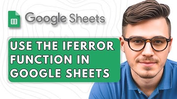 How To Use the IFERROR Function In Google Sheets [2025 Guide]