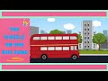 The wheels on the bus song  nursery rhymes with lyricskids songs