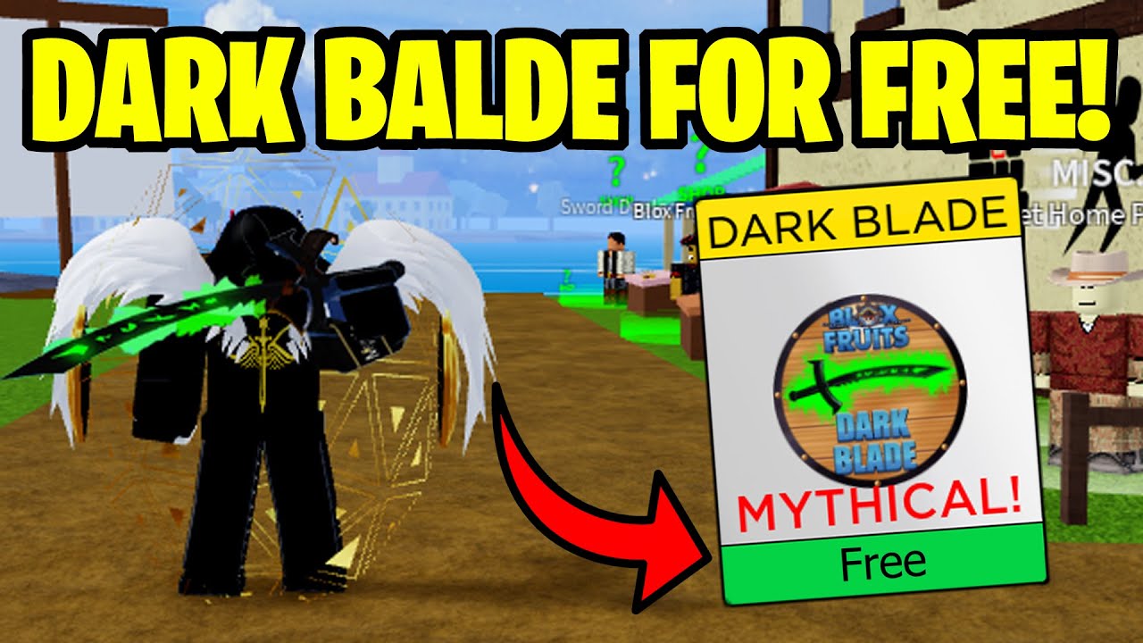 GLITCH* HOW TO GET DARK BLADE IN BLOX FRUITS FOR FREE! 