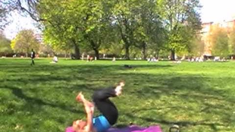 Roll back squat jumps - plyometric, cardio & resistance exercise