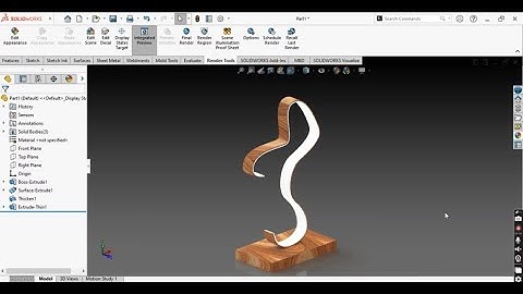 From Concept to Creation: Design of Minimalist Modern Table Lamp in Solidworks | SOLIDWORKS TUTORIAL