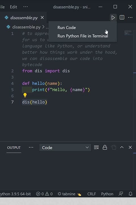 Python - Disassemble Your Code into Bytecode and Appreciate Python ...