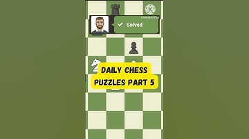Daily Chess Puzzles Day 5 #chess #chesscom #chessgame